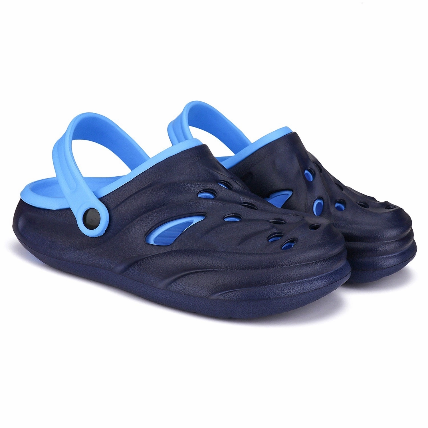 High Heel Slides Bersache Extra Soft Classic Casual with  Regular wear with Ultra Soft & Flexibility Technology Clogs for Men's & Boy's 6031-Navy