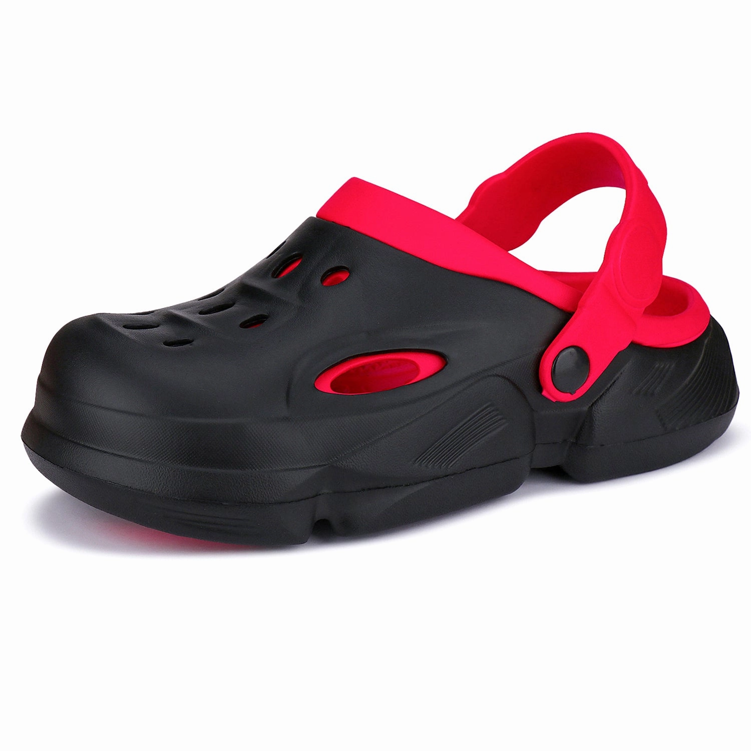 Bersache Extra Soft Classic Casual with  Regular wear with Ultra Soft & Flexibility Technology Clogs for Men's & Boy's 6032-Red Indoor House Slippers