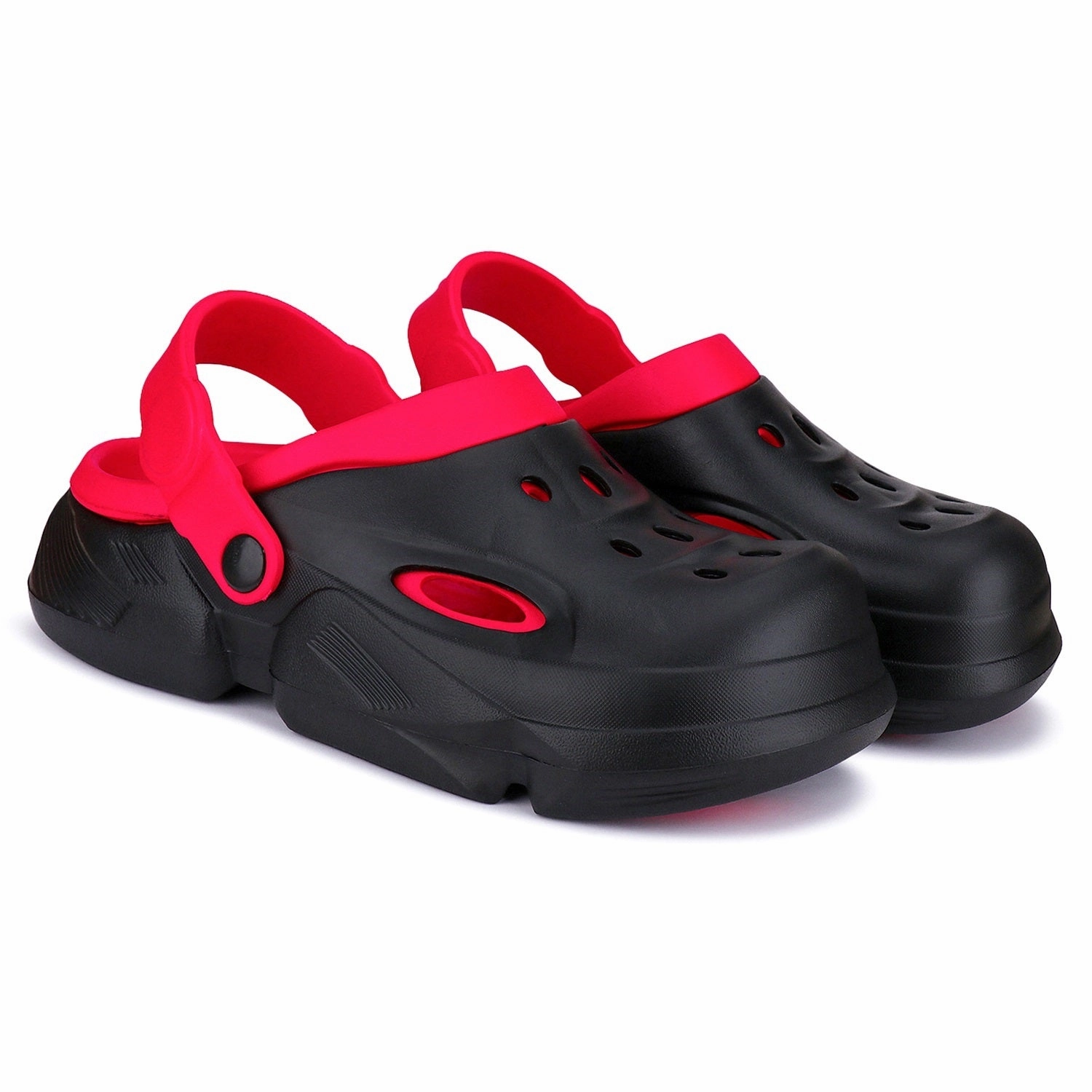 Bersache Extra Soft Classic Casual with  Regular wear with Ultra Soft & Flexibility Technology Clogs for Men's & Boy's 6032-Red Slipers Sale