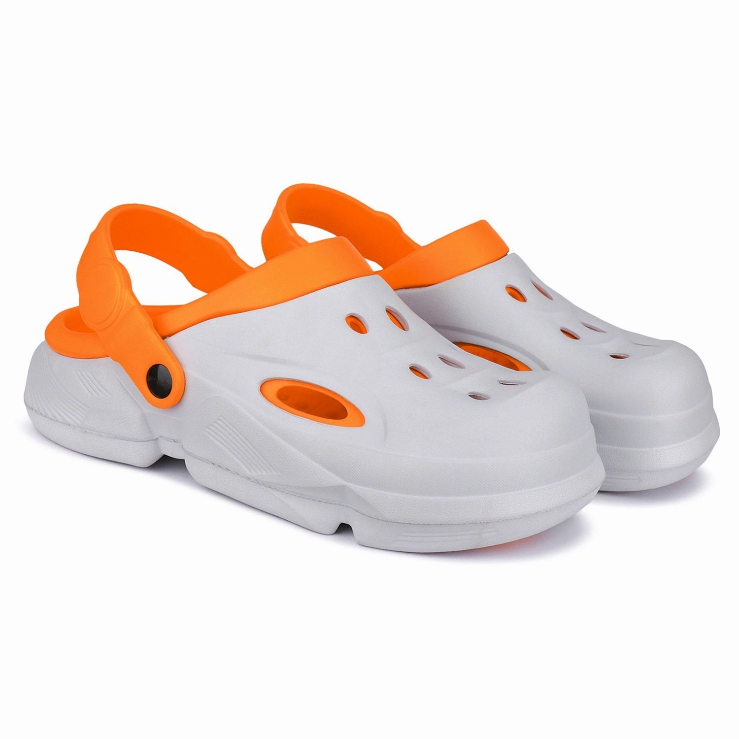 Halloween Cookie Slippers Bersache Extra Soft Classic Casual with  Regular wear with Ultra Soft & Flexibility Technology Clogs for Men's & Boy's 6034-Orange