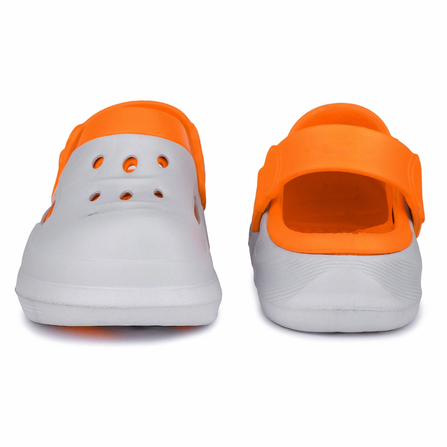 Bersache Extra Soft Classic Casual with  Regular wear with Ultra Soft & Flexibility Technology Clogs for Men's & Boy's 6034-Orange Bathrobe Slippers