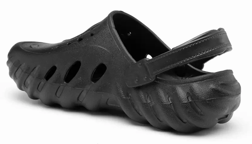 Pj Slippers Bersache Extra Soft Classic Casual with  Regular wear with Ultra Soft & Flexibility Technology Clogs for Men's & Boy's 6039 (Black)