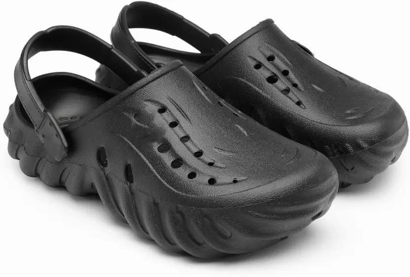 Ergonomic Slippers Bersache Extra Soft Classic Casual with  Regular wear with Ultra Soft & Flexibility Technology Clogs for Men's & Boy's 6039 (Black)