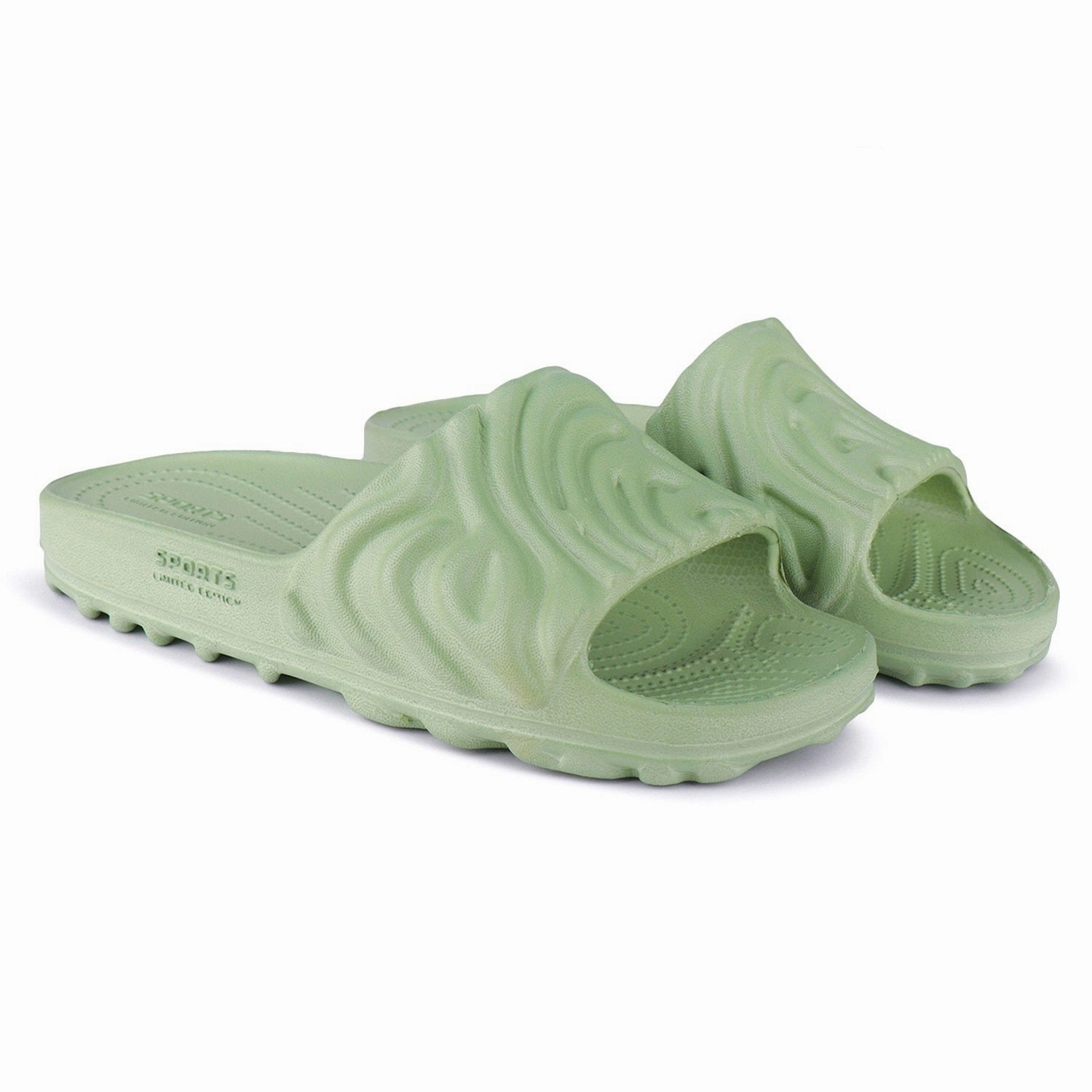 Bersache Extra Soft Classic Casual with  Regular wear with Ultra Soft & Flexibility Technology Clogs for Men's & Boy's 6049-Green Slippers Organic