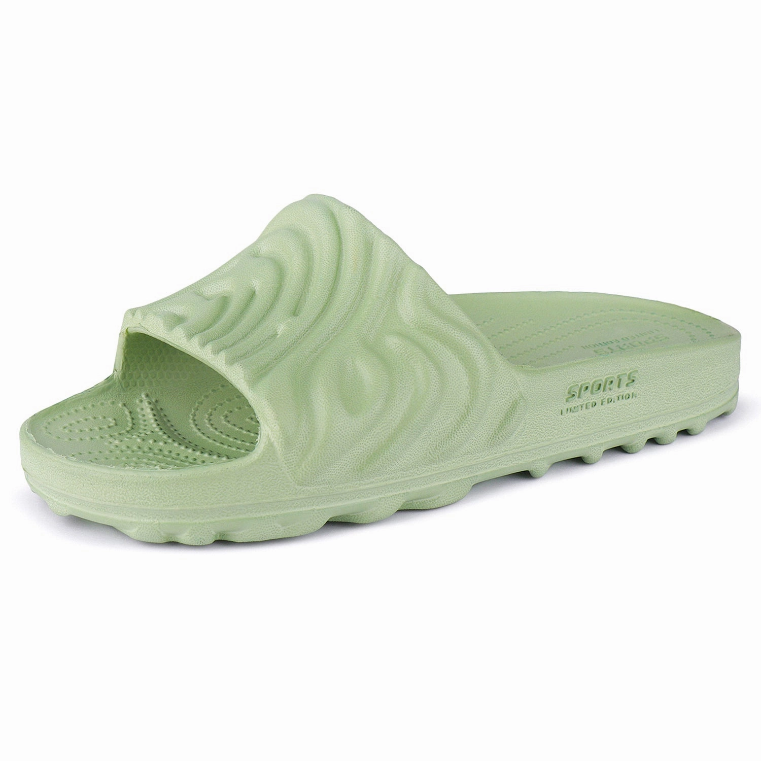Deer Foam Slippers Bersache Extra Soft Classic Casual with  Regular wear with Ultra Soft & Flexibility Technology Clogs for Men's & Boy's 6049-Green
