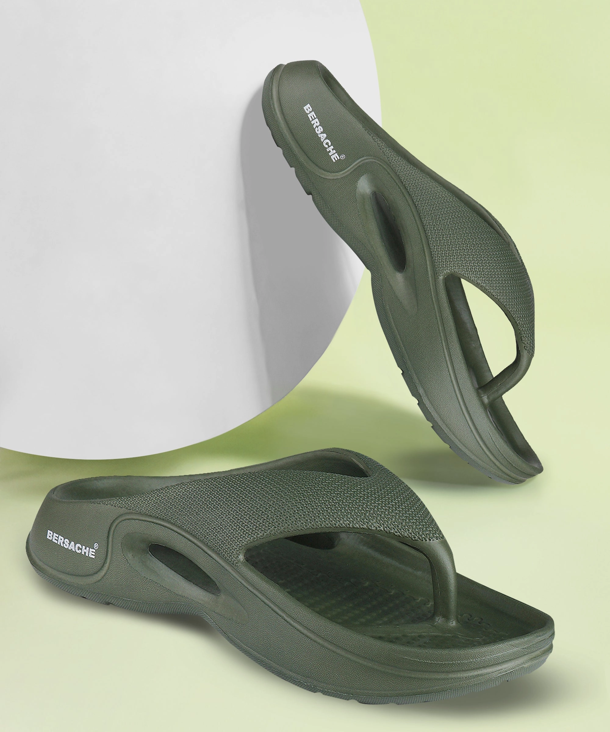 Bersache Extra Soft Classic Casual with  Regular wear with Ultra Soft & Flexibility Technology Clogs for Men's & Boy's 6065-Green Ugg Slippers Dupe