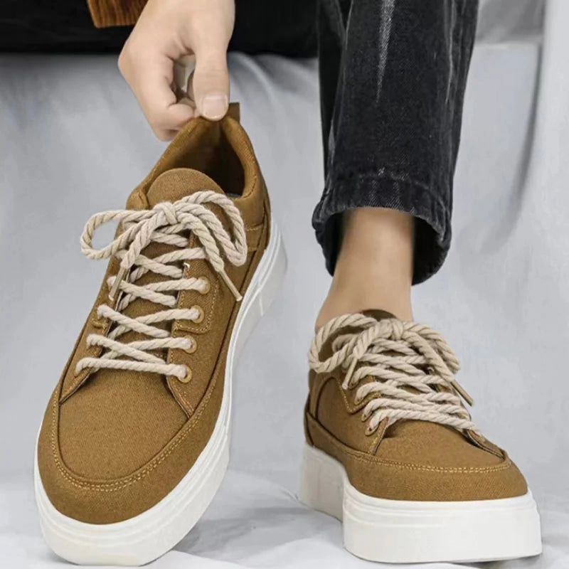 Cheap Flats Shoes binfenxie  -  Free Shipping Men Shoes Black Vulcanized Sneakers Boys Cheap Flat Comfortable Shoe for Men Spring and Summer Mans Sneakers