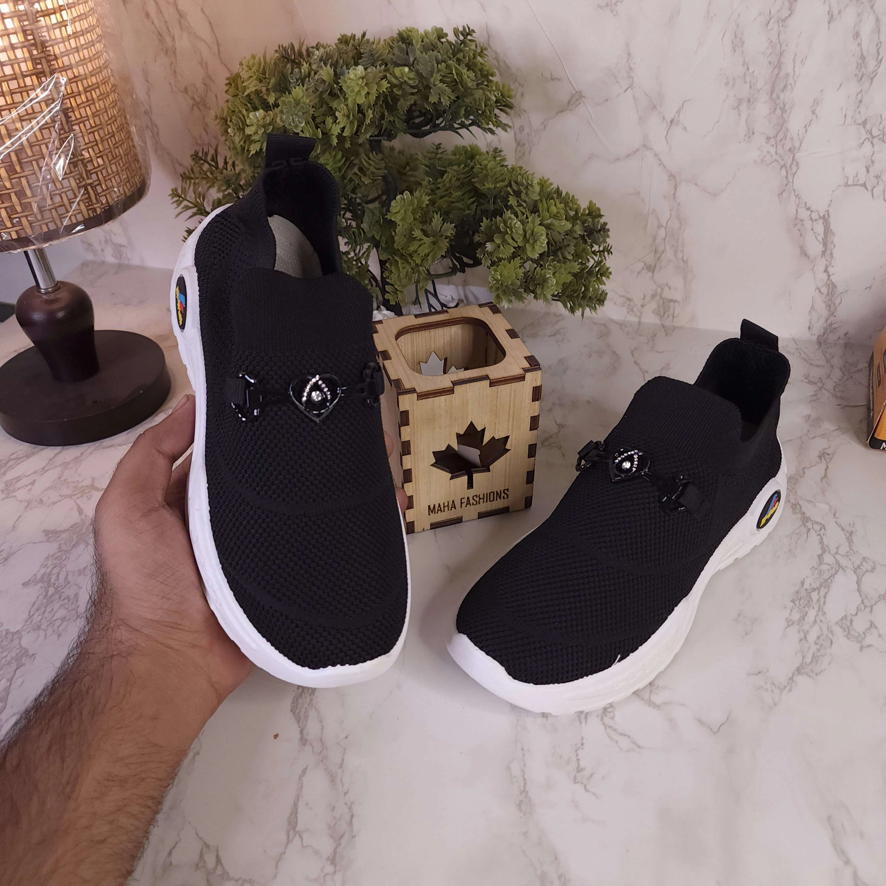 Black Slip On Shoes Casual Wedding Shoes