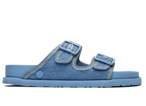 Birkenstock Arizona Stone Washed Denim 1774 'Faded Denim' Stella Sandals