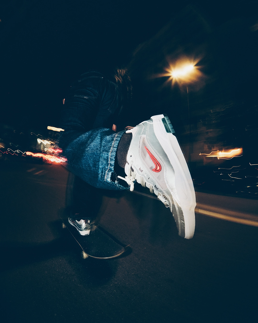 Nike SB Air Max Ishod Premium "Silver Bullet" Skate Shoes Asics Superblast A Stability Shoe