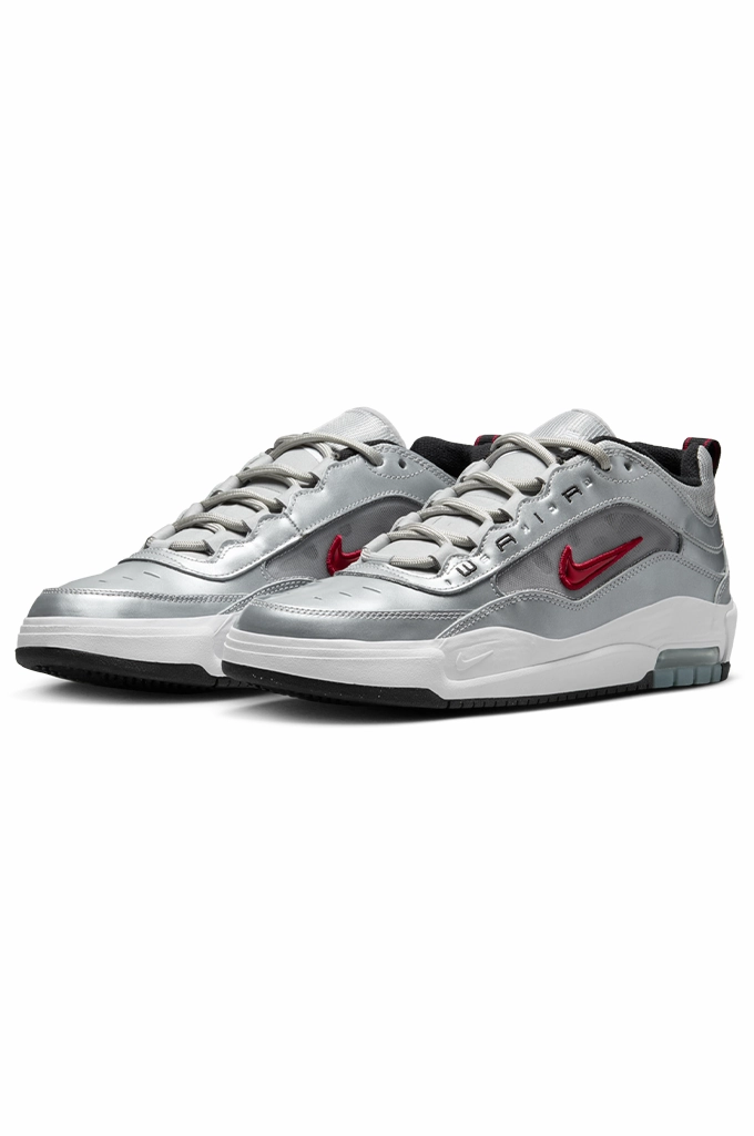 Nike SB Air Max Ishod Premium "Silver Bullet" Skate Shoes Reviews Of Asics Running Shoes