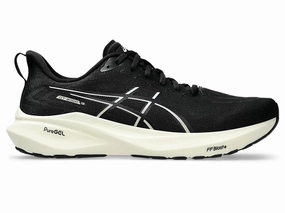 Beginners Running Shoes Asics Men's GT-2000 13 Standard (D) Running Shoes in Black/White