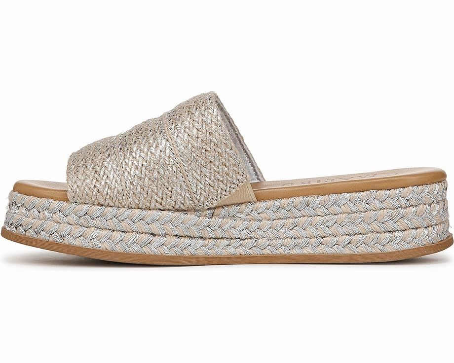 Blowfish Malibu Women's Marshlo-b Rope Espadrille Sandal Slide Sparkle Flip Flops For Wedding
