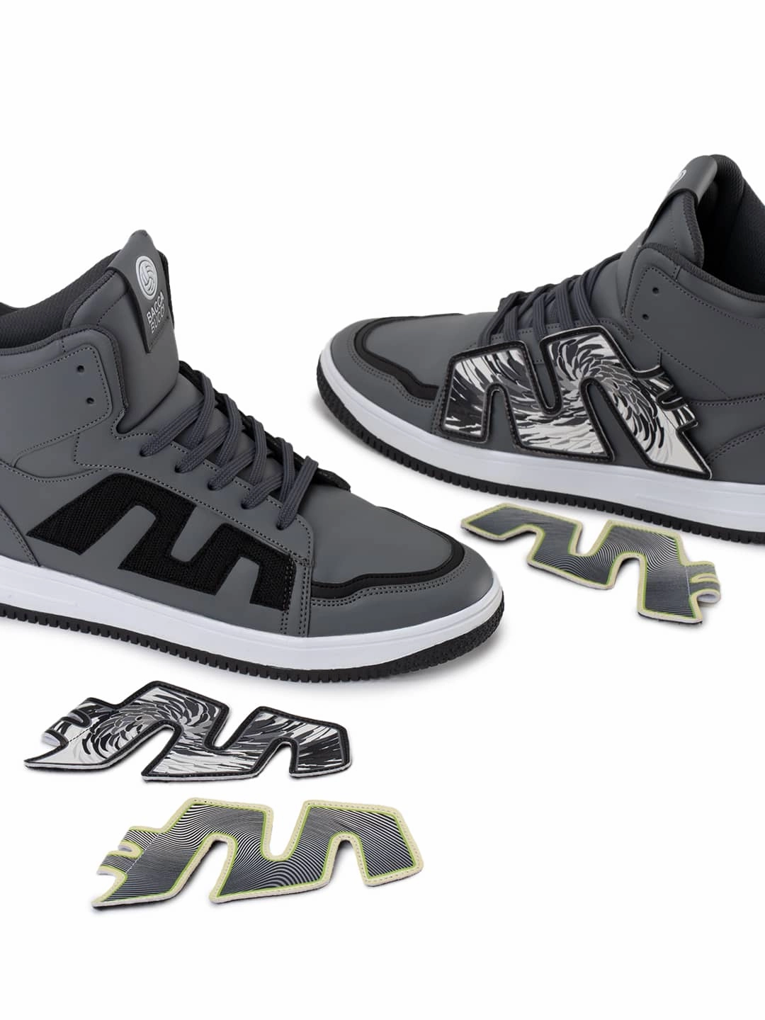 Bacca Bucci High-Top PATCH-PLAY Men's Sneakers Damon Stoudamire Sneakers