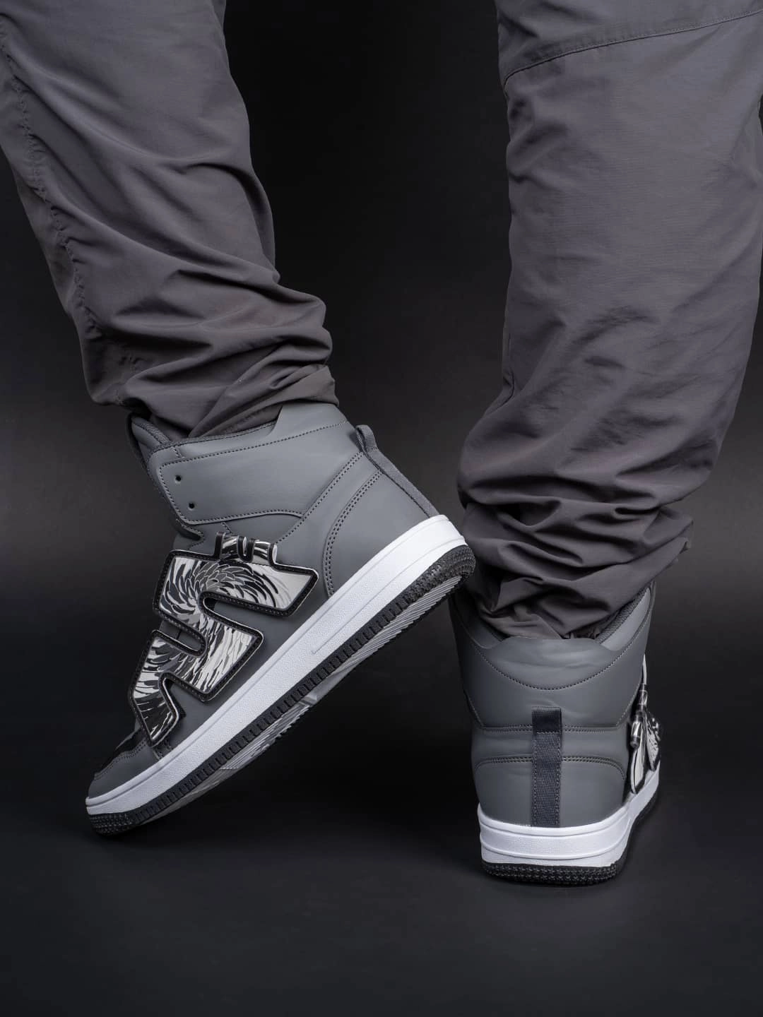 Veja Leather Sneakers Bacca Bucci High-Top PATCH-PLAY Men's Sneakers