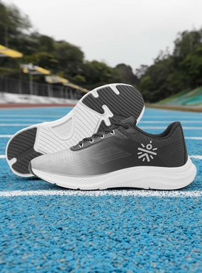 Running Shoes Prices Comparison Thunderbird Men Running Shoes - Black/Ash Grey