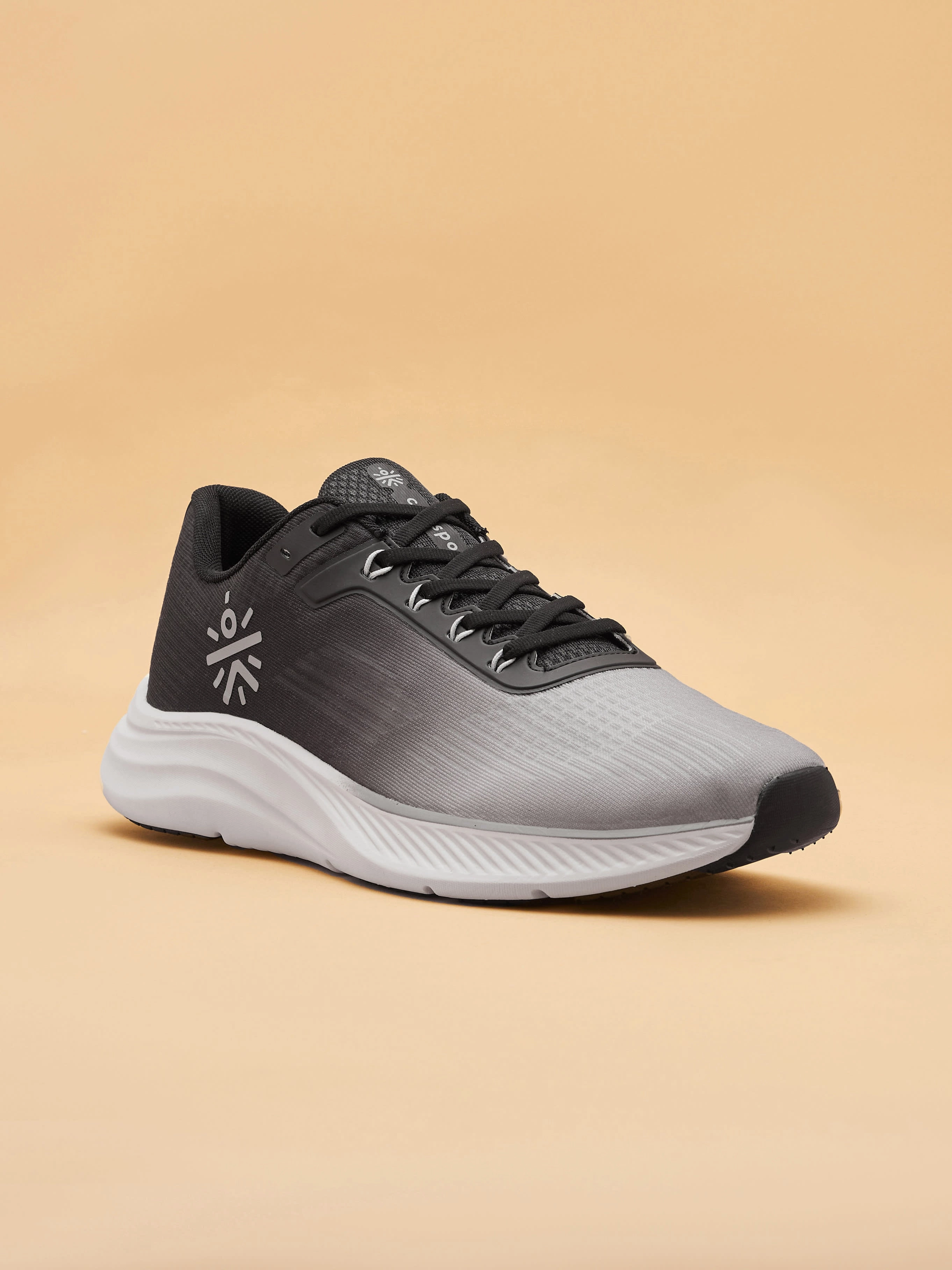 Interact Run Running Shoe Thunderbird Men Running Shoes - Black/Ash Grey