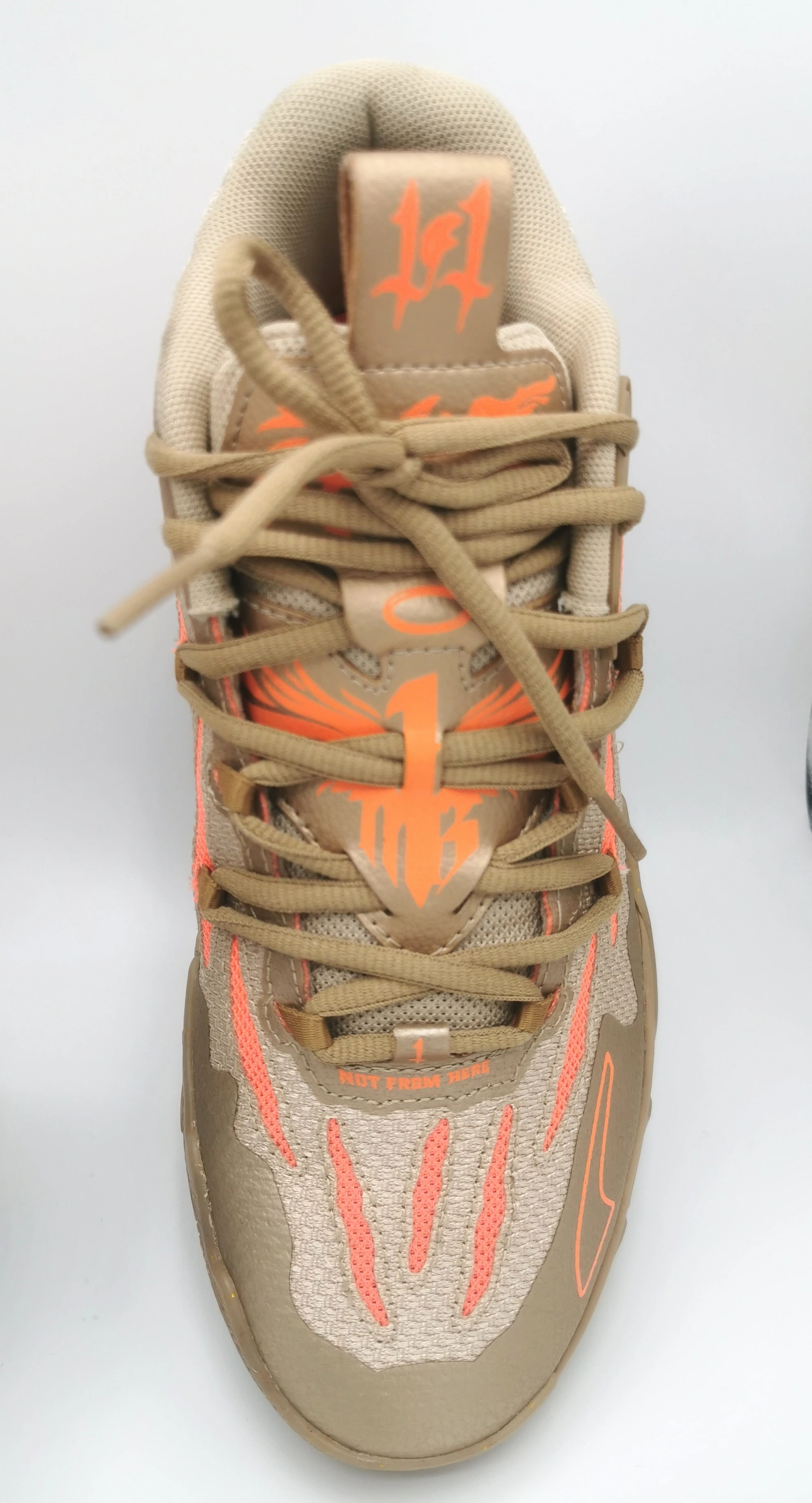 Zalando Puma Shoes  Zalora Puma Shoes BOYS JUNIOR SIZE 7 US - PUMA x LAMELO BALL MB.03 CNY Gold-Fluro Peach EUC B60