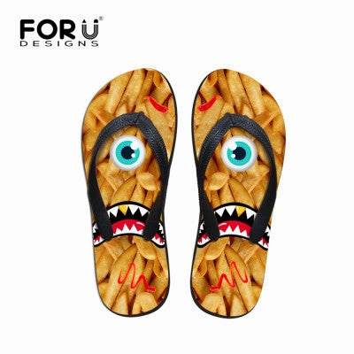 N-a-p Brookstone Slippers Brand High Quantity Sandals Casual Summer Men Flip Flops Black Emoji Boys Slippers Fashion Rubber Beach Flats Shoes Comfortable
