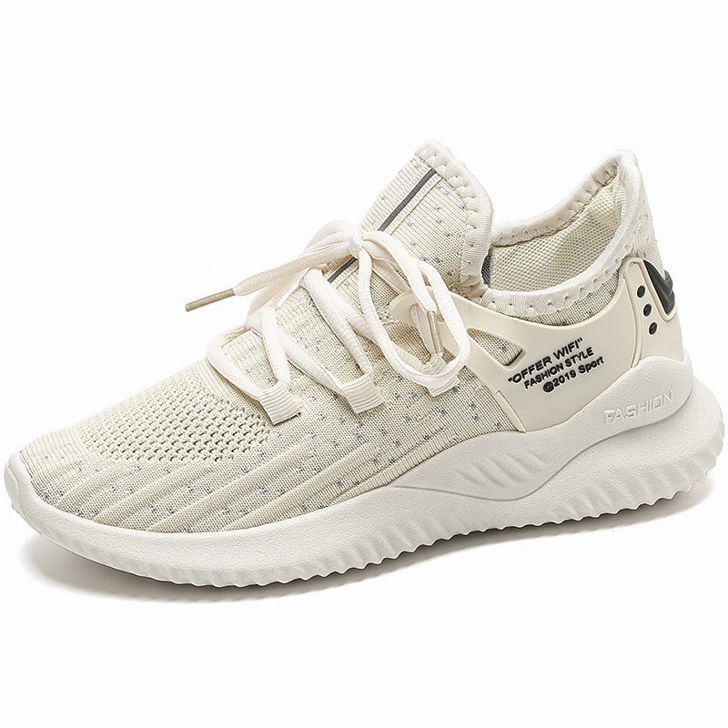 Casual Shoes Fashion 2024 Breathable Casual Shoes Women All-match Korean Running Shoes