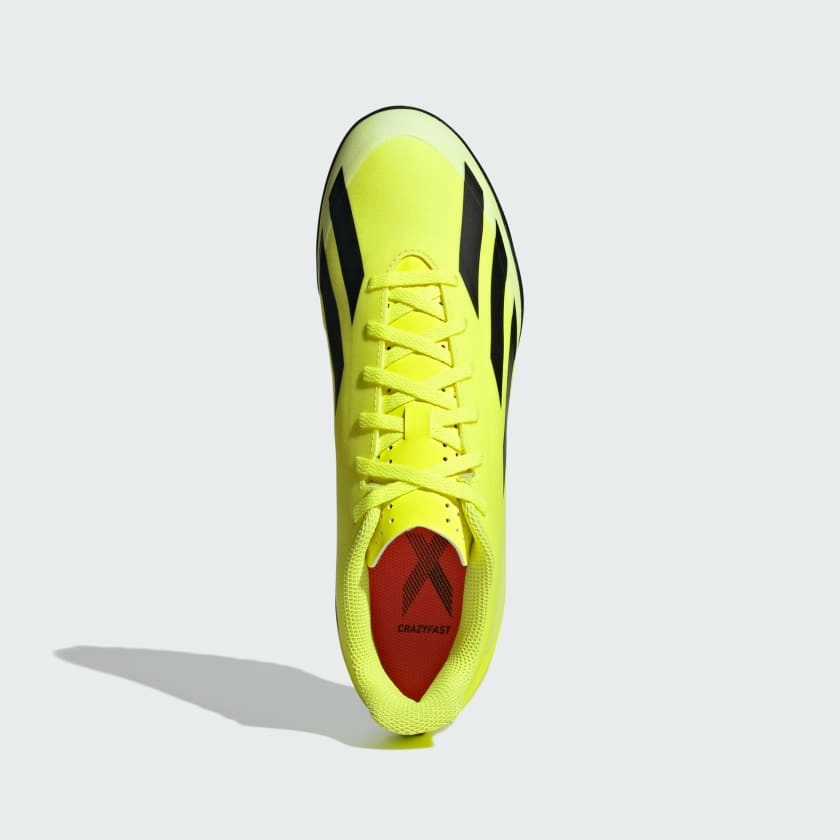 Adidas Weight Lifting Shoes ADIDAS X CRAZYFAST CLUB TURF BOOTS - YELLOW