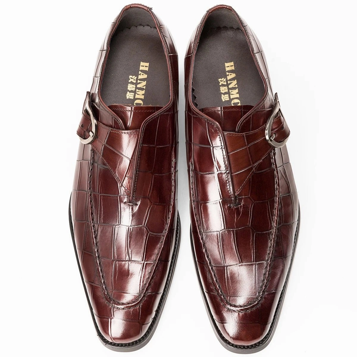 Leather Casual Shoes Sale Breathable Genuine Leather Lace-Up Business Shoes for Men