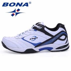 Sneakers For Working BONA New Classics Style Men Tennis Shoes Athletic Sneakers For Men Orginal Professional Sport Table Tennis Shoes