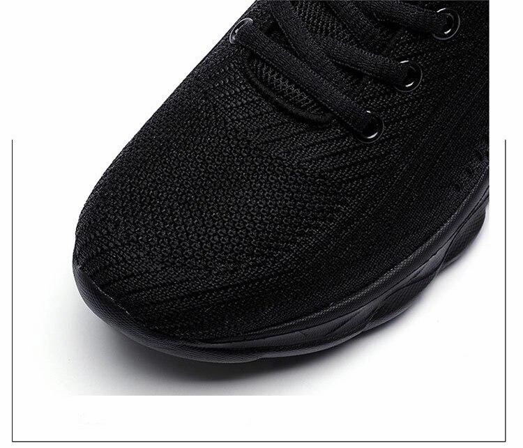 platform lace-up mesh breathable comfortable casual shoes women sneakers plus size 2021 Outdoor Sneakers