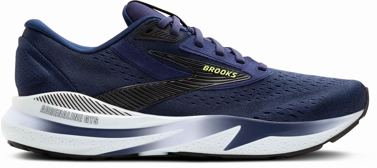 Composite Toe Running Shoes Brooks Men's Adrenaline GTS 24  Support, Cushioning & Smooth Strides