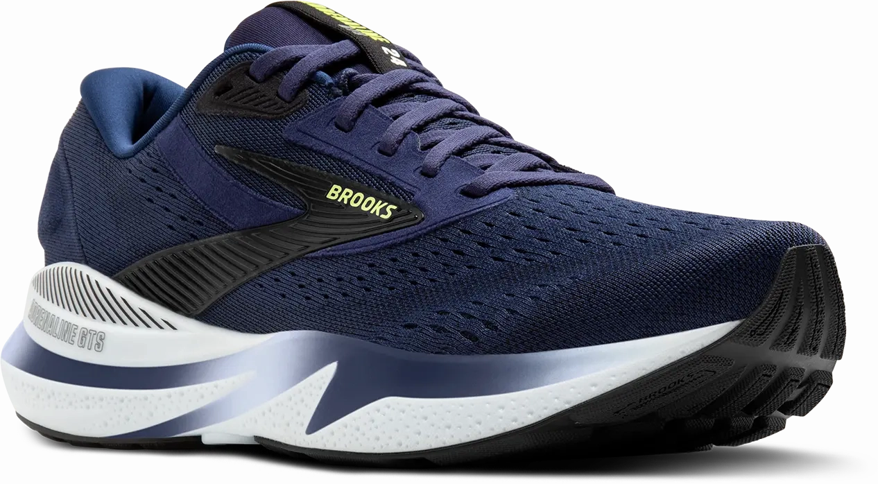 Carbon Run Shoes Brooks Men's Adrenaline GTS 24  Support, Cushioning & Smooth Strides