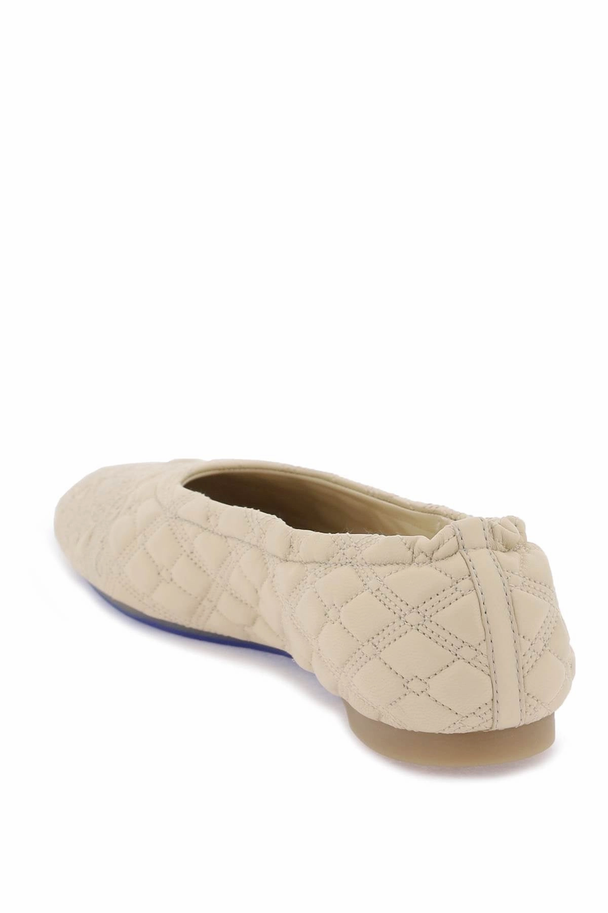 Flat Feet Shoes Store Near Me Burberry quilted leather sadler ballet flats