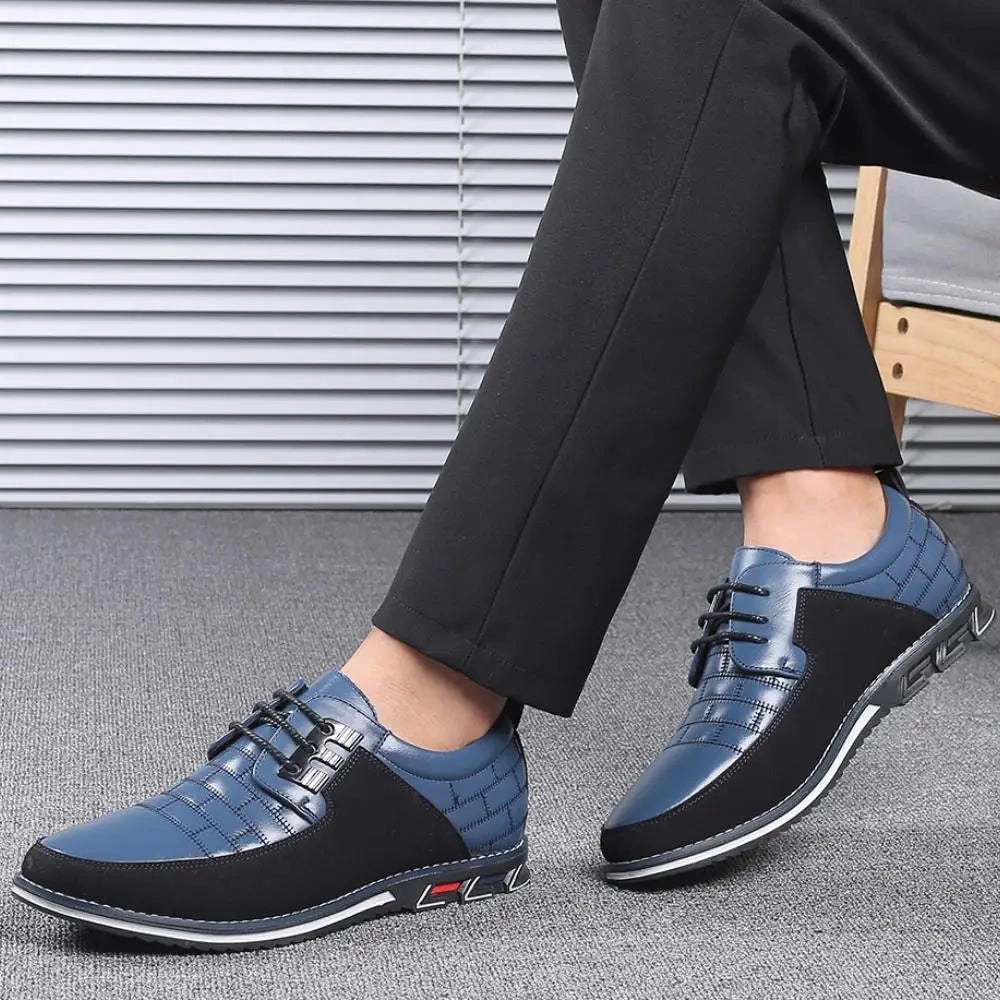 Gbx Casual Shoes Business Casual Breathable PU Leather Shoes for Men