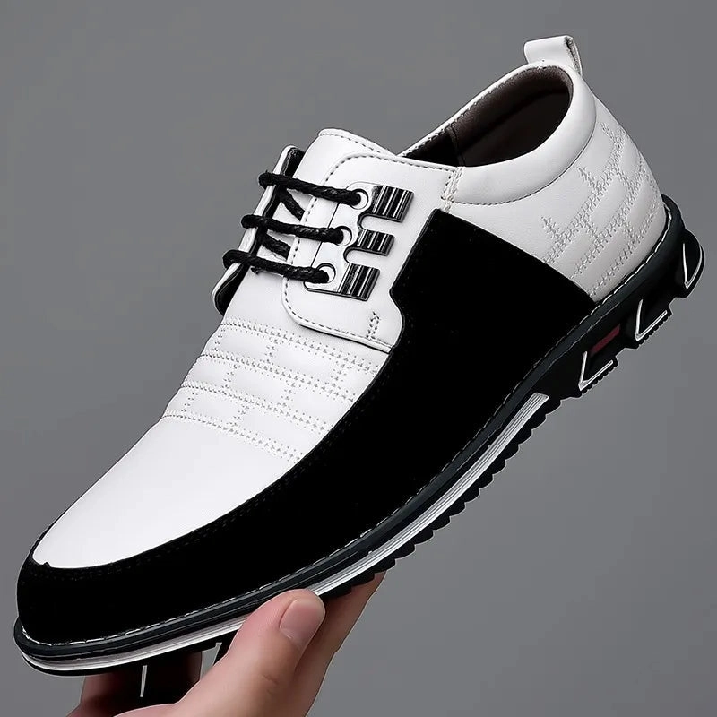 Best Casual Shoes For The Office Business Casual Breathable PU Leather Shoes for Men