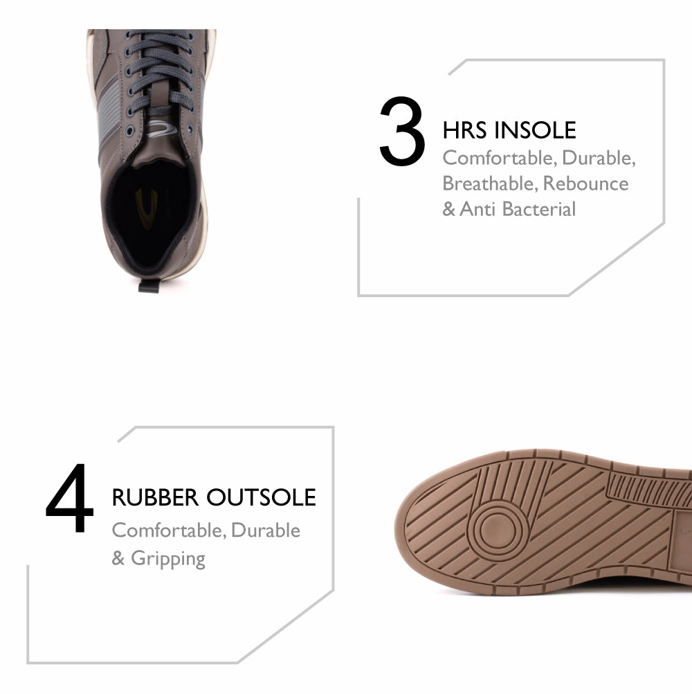 Bape Sneakers camel active Cool Vintage Sneakers Men Dark Khaki DRACO 822410-HX1SVC-62