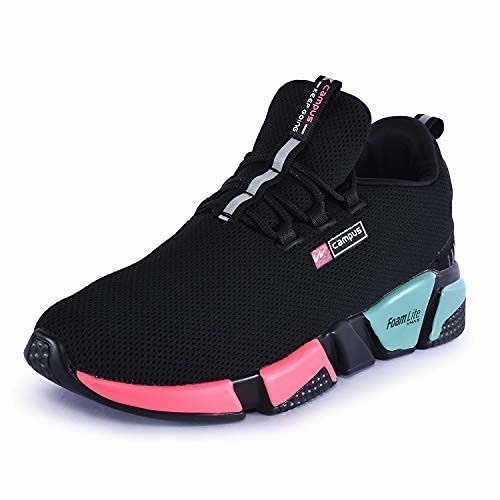 Campus Women's Alexa Blk/Rani Running Shoes-5 UK (38 EU) (5G-663) Running Shoes Test