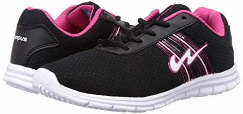 Next Running Shoes Campus Women's Blk/Rani Running Shoe Sport shoe-7UK/India (41 EU) (Perry (L))