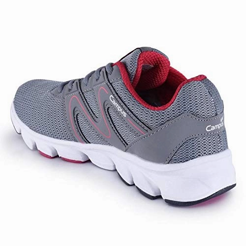 Affordable Running Shoes Campus Women's Grey Running Shoes-6 UK/India (39 EU) (ELLE)