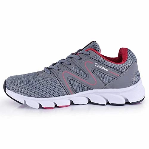 Campus Women's Grey Running Shoes-6 UK/India (39 EU) (ELLE) Good Running Shoes Wide Feet