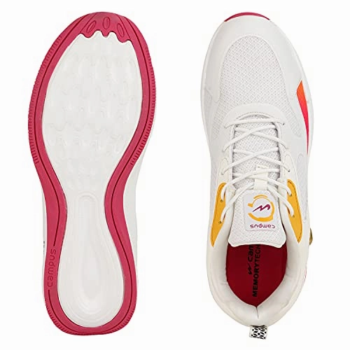 Compare Running Shoes Campus Women's Hellen Off WHT/MSTD Running Shoes -7 UK/India