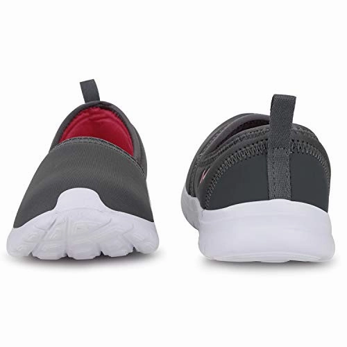 Campus Women's NURA D.Gry/Pink Walking Shoes 7-UK Trail Running Shoes For Wide Feet