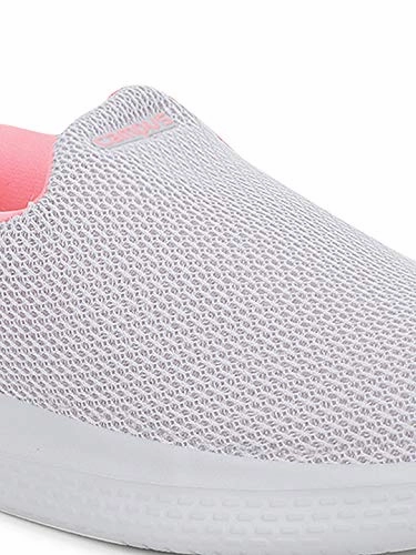 Campus Women's Zoe Plus L.Gry/B.Pink Running Shoes -4 UK/India Flat Feet Running Shoes