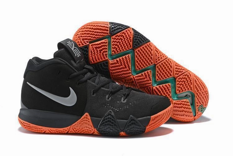 Nike Kyrie 4 Black Orange Men Basketball Shoes Sale Size US 7-12 Asics Balance Shoes