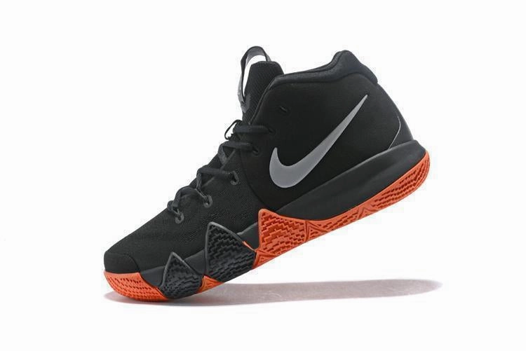 Nike Kyrie 4 Black Orange Men Basketball Shoes Sale Size US 7-12 Asics Driving Shoes