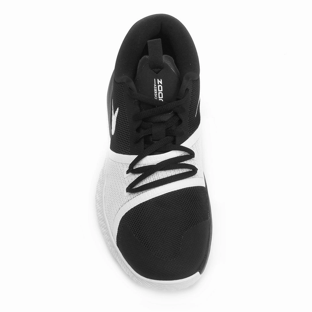 - NIKE MENS ZOOM ASSERSION BLACK & WHITE - (917505-001) - C11 - R1L5 Asics Warranty Shoes