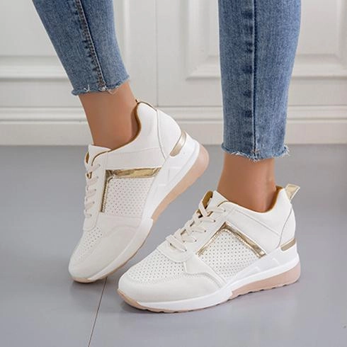 New Balance Wrpd Runner Casual Shoes Women summer casual walking hollow breathable lace up wedge sneakers