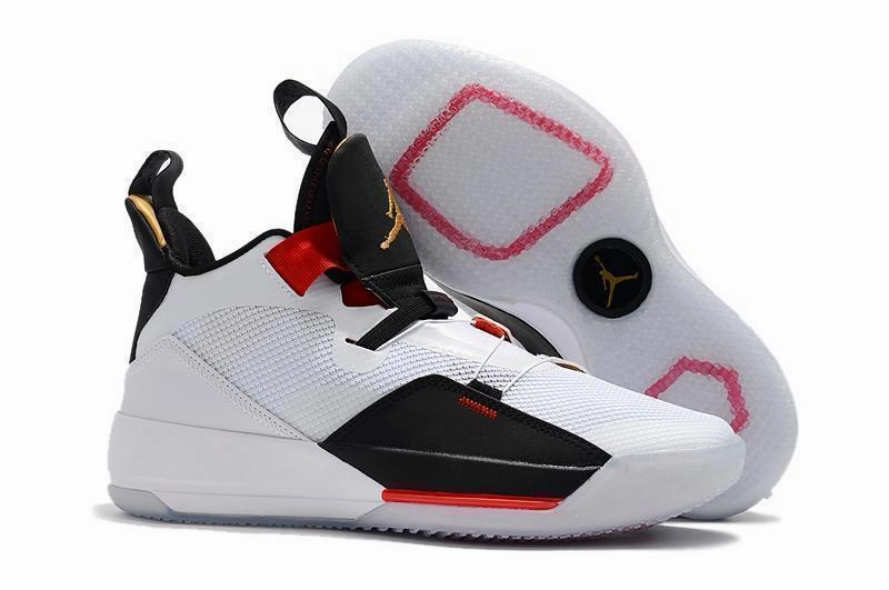Nike Air Jordan 33 White Black Red Men Shoes Sale Size US 7-12 Best Asics Shoe For Running