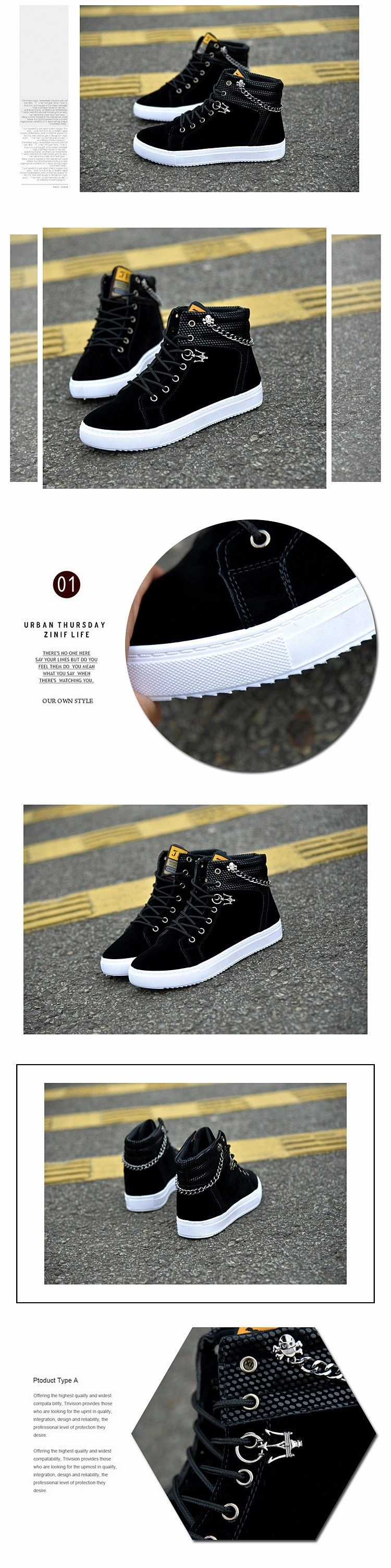 Chaussures luxe haute qualit pour homme / High Quality Men Vulcanized shoes Contemporary Casual Shoes