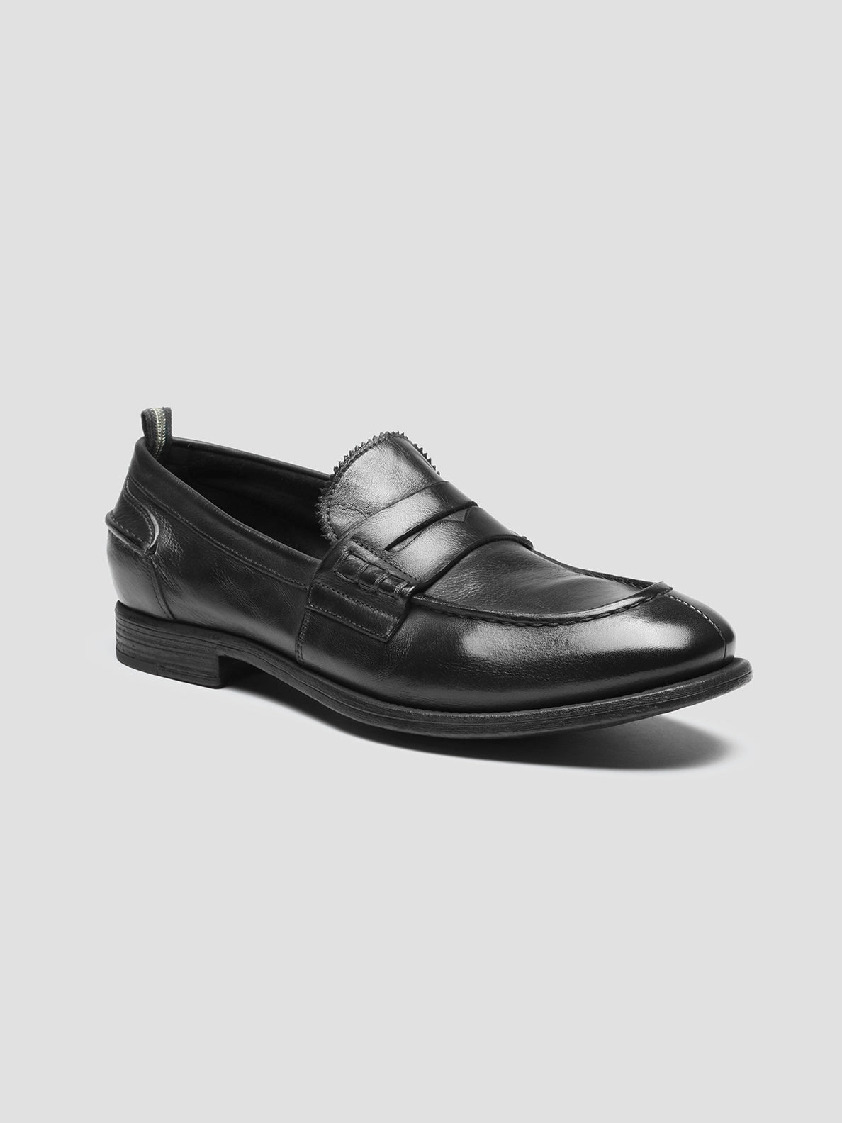 CHRONICLE 144 - Black Leather Penny Loafers Dr Martens Adrian Loafers