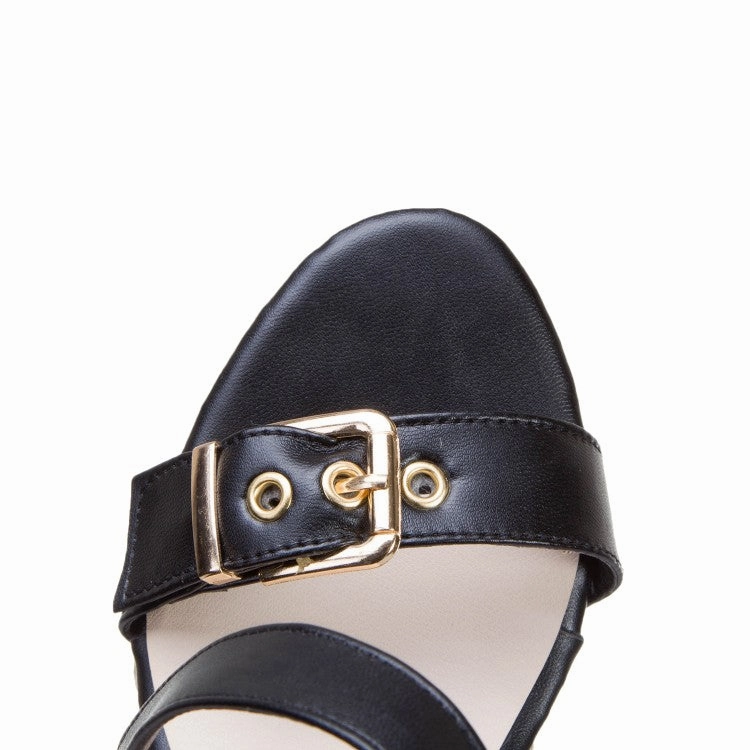 Doc Martens Sandals Flower Women's Strap Buckle Woven Wedge Heel Platform Sandals