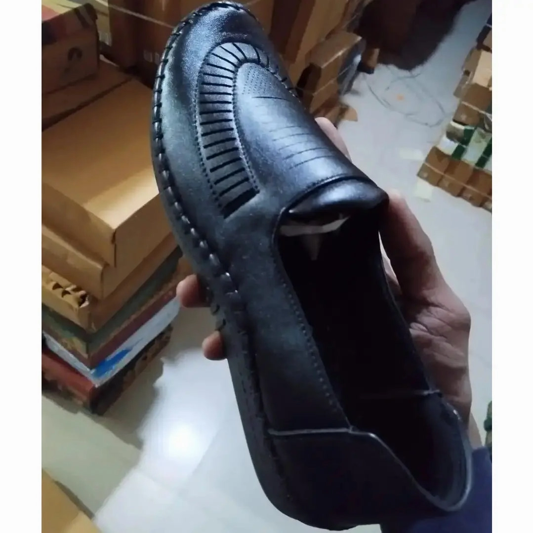 Loafers for Men Black Formal Synthetic Leather Loafer Loafers For Work